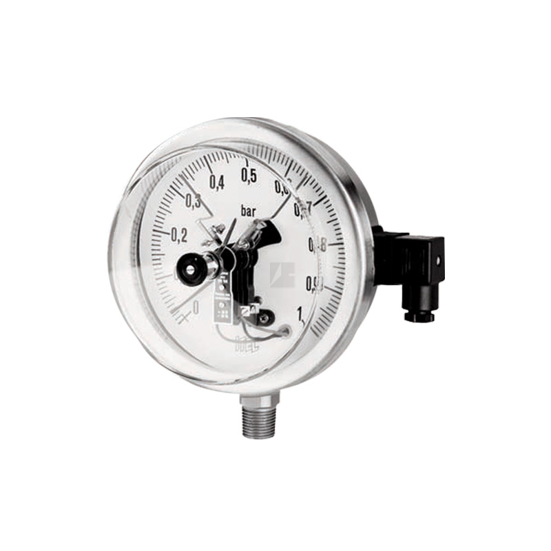 Bourdon Tube Pressure Gauge With Switches Contacts | ISME Process ...