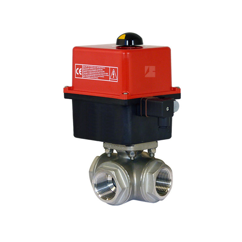 VE3V-INOX 3-Way Electric Actuated Ball Valve | ISME Process Instrument ...